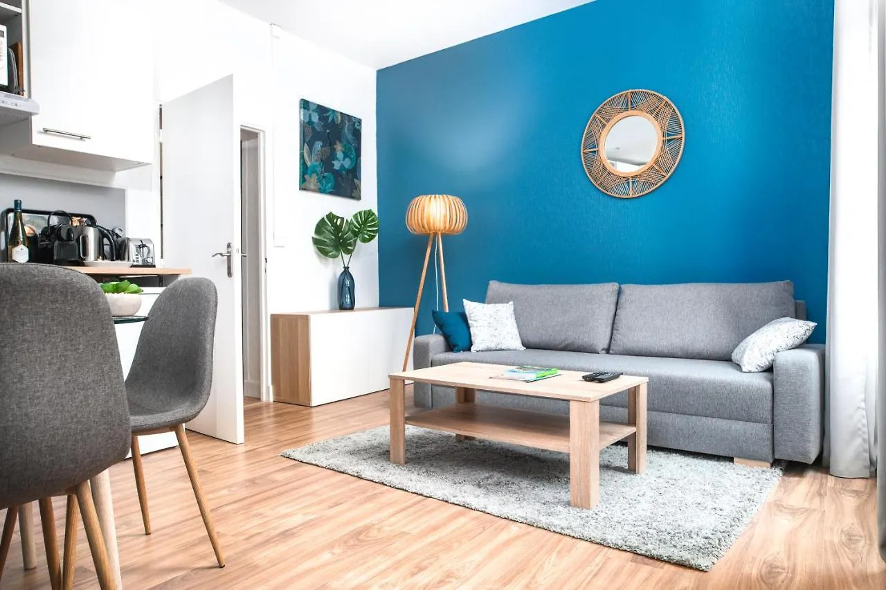 Апартаменты Le Blue Bird - Hypercentre - Gare - Toulousecozyflat 0*, Тулуза Франция