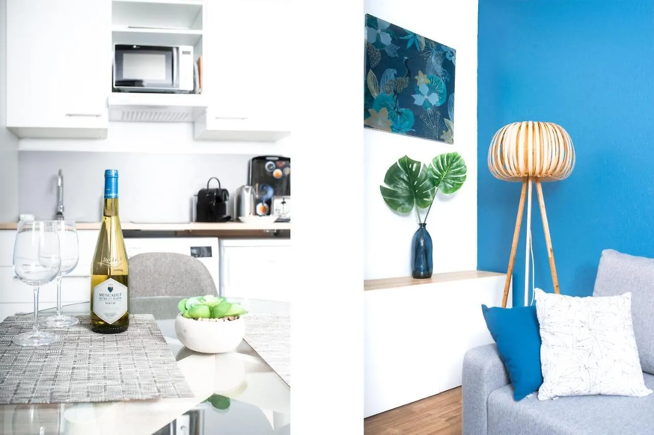 Апартаменты Le Blue Bird - Hypercentre - Gare - Toulousecozyflat